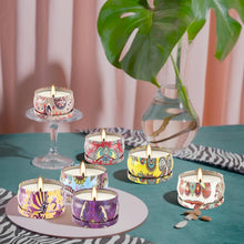 Load image into Gallery viewer, Classic Floral Scented Candle Gift Set - 36 Long Burning Tins for Relaxation