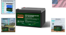 Load image into Gallery viewer, Premium 12V 16Ah Lithium Deep Cycle Battery with 3000+ Cycles for Versatile Use