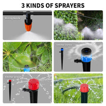 Load image into Gallery viewer, 240FT Drip Irrigation System - Automatic Watering Kit for Gardens &amp; Greenhouses