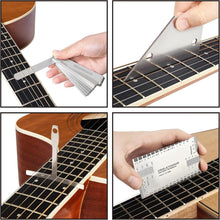 Load image into Gallery viewer, Comprehensive Guitar Setup Kit: Fret Leveler, Radius Gauges &amp; Measurement Tools