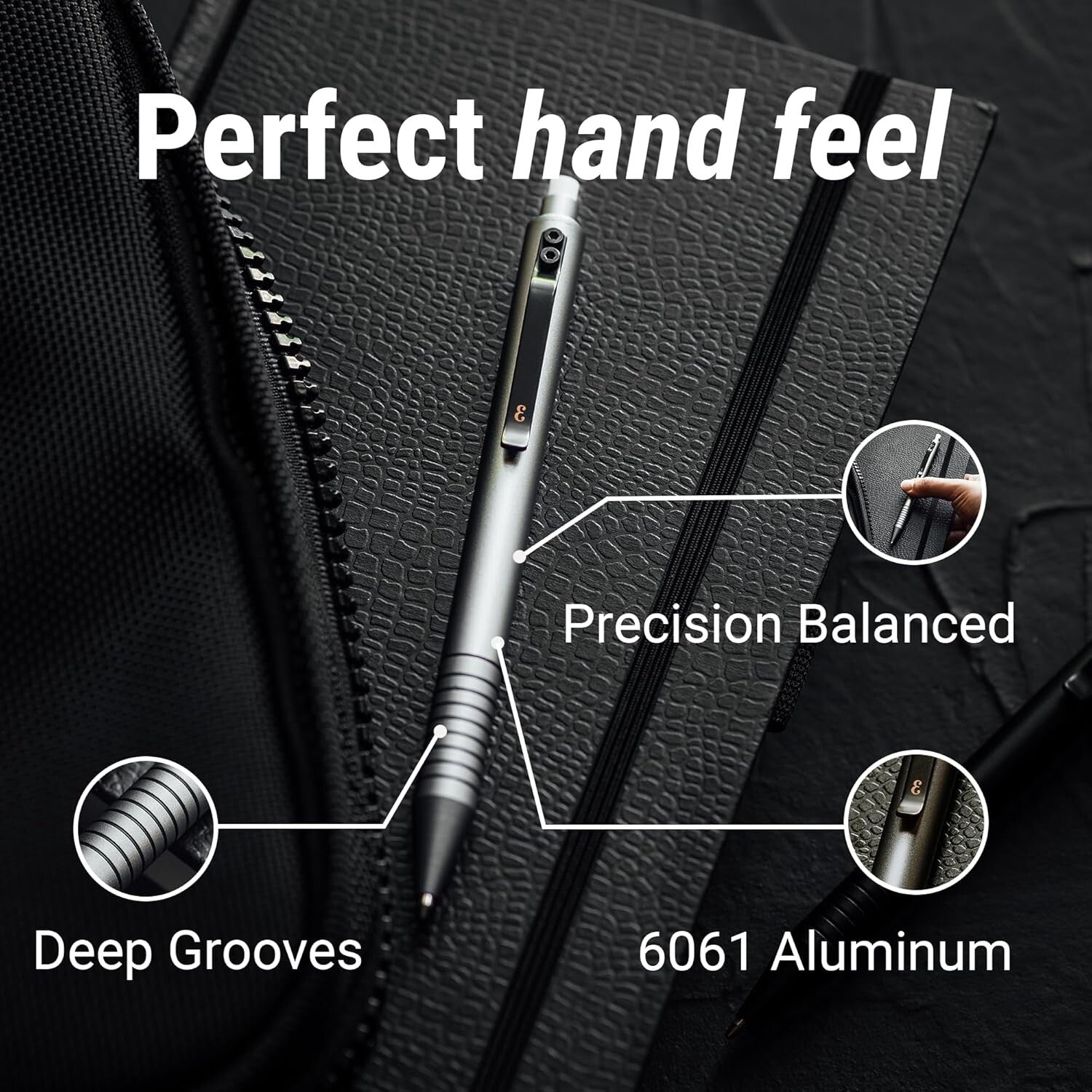 Durable Gunmetal Mechanical Pencil with Removable Eraser for Seamless Creativity