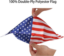 Load image into Gallery viewer, Stylish USA Flag Kit with Durable Pole Mount for 1/2" Motorcycle Luggage Racks