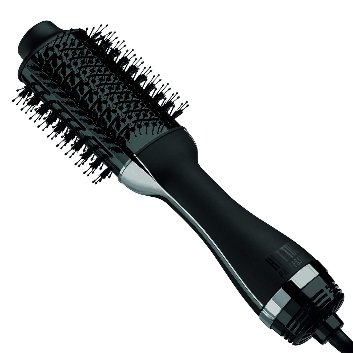 Professional Black Gold One-Step Hair Dryer & Volumizer for Effortless Blowouts