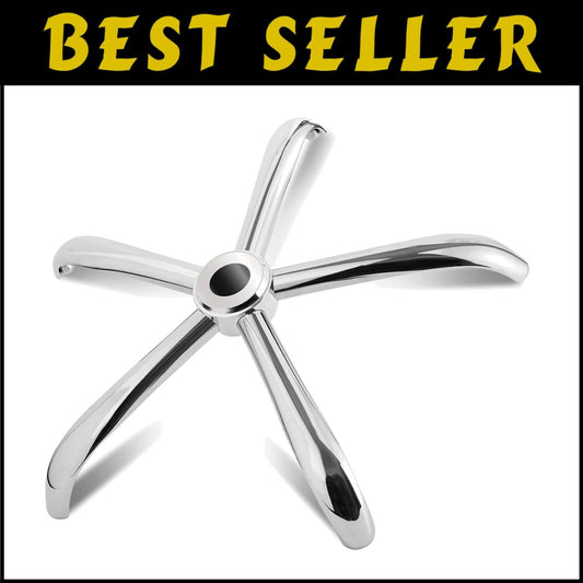 28-Inch Heavy Duty Office Chair Base Replacement - Universal Caster Included