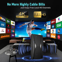 Load image into Gallery viewer, 2200+ Miles Range Indoor Digital TV Antenna with Signal Booster &amp; 1300 Channels
