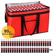 Load image into Gallery viewer, Spacious 4 Pack XXXL Food Delivery Bags - Durable &amp; Eco-Friendly Solution