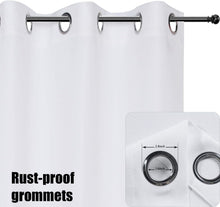 Load image into Gallery viewer, Waterproof Outdoor Curtains for Heavy Privacy &amp; Sunlight Blocking - 110W x 84L