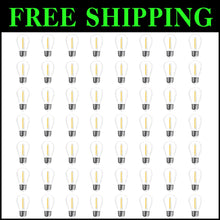 Load image into Gallery viewer, Shatterproof S14 LED String Light Bulbs – 2700K Warm White, 48-Pack for Outdoors