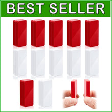 Load image into Gallery viewer, 24-Piece Magnetic Outdoor Flag Weights - Waterproof &amp; Stylish Red/White