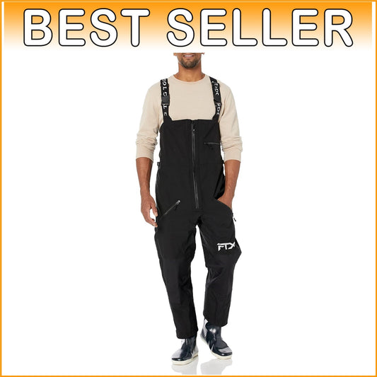Ultra-Flexible Men's Waterproof Rain Bibs - Ideal for Fishing and Outdoors