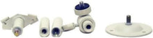 Load image into Gallery viewer, Adjustable 2-6 Inch Security Camera Brackets - 360° Pan &amp; Tilt Mounts - 2 Pack