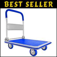 Load image into Gallery viewer, Easy-Store Heavy-Duty Dolly with 360° Wheels - Ideal for Moving &amp; Transport