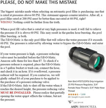 Load image into Gallery viewer, Durable Automatic Pool Fill Valve - 100% Rubber Base &amp; Stainless Steel Hardware