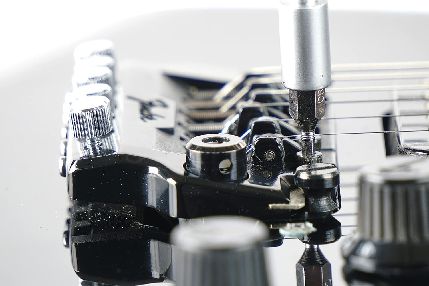 Comprehensive 26-Piece Guitar Tech Screwdriver and Wrench Set with Storage Case