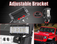 Load image into Gallery viewer, Super Bright 5-Inch Dual-Sided LED Pod Lights - 26400 Lumens for Trucks and UTVs