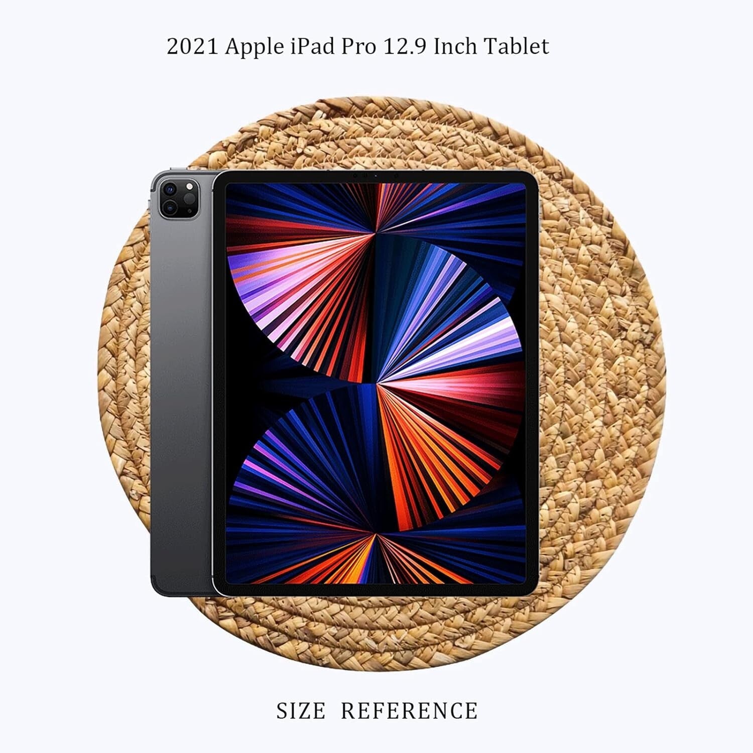 Boho Braided Placemats Set of 8 with Matching Coasters for Elegant Dining