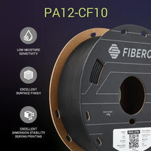 Load image into Gallery viewer, Robust 1.75mm Fiberon PA12-CF Nylon Filament - Ideal for High-Speed Printing