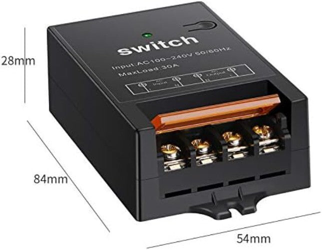 Smart Remote Control Switch - 40A Relay for Reliable Electrical Management