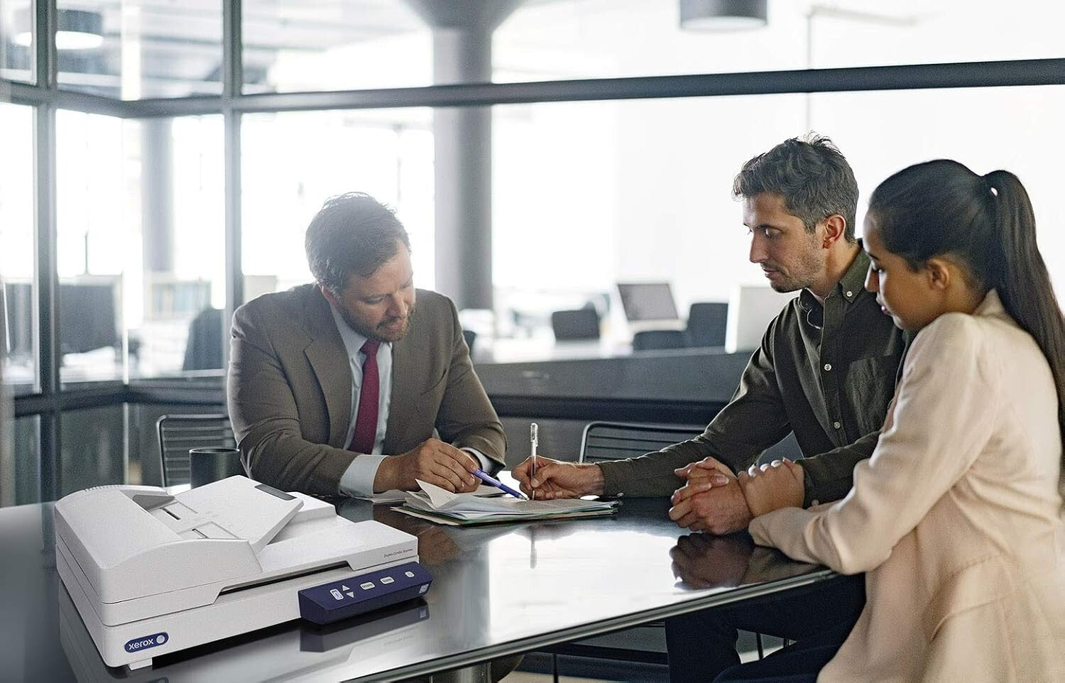 One-Touch Duplex Document Scanner for Fast Organization – Perfect for Office Use