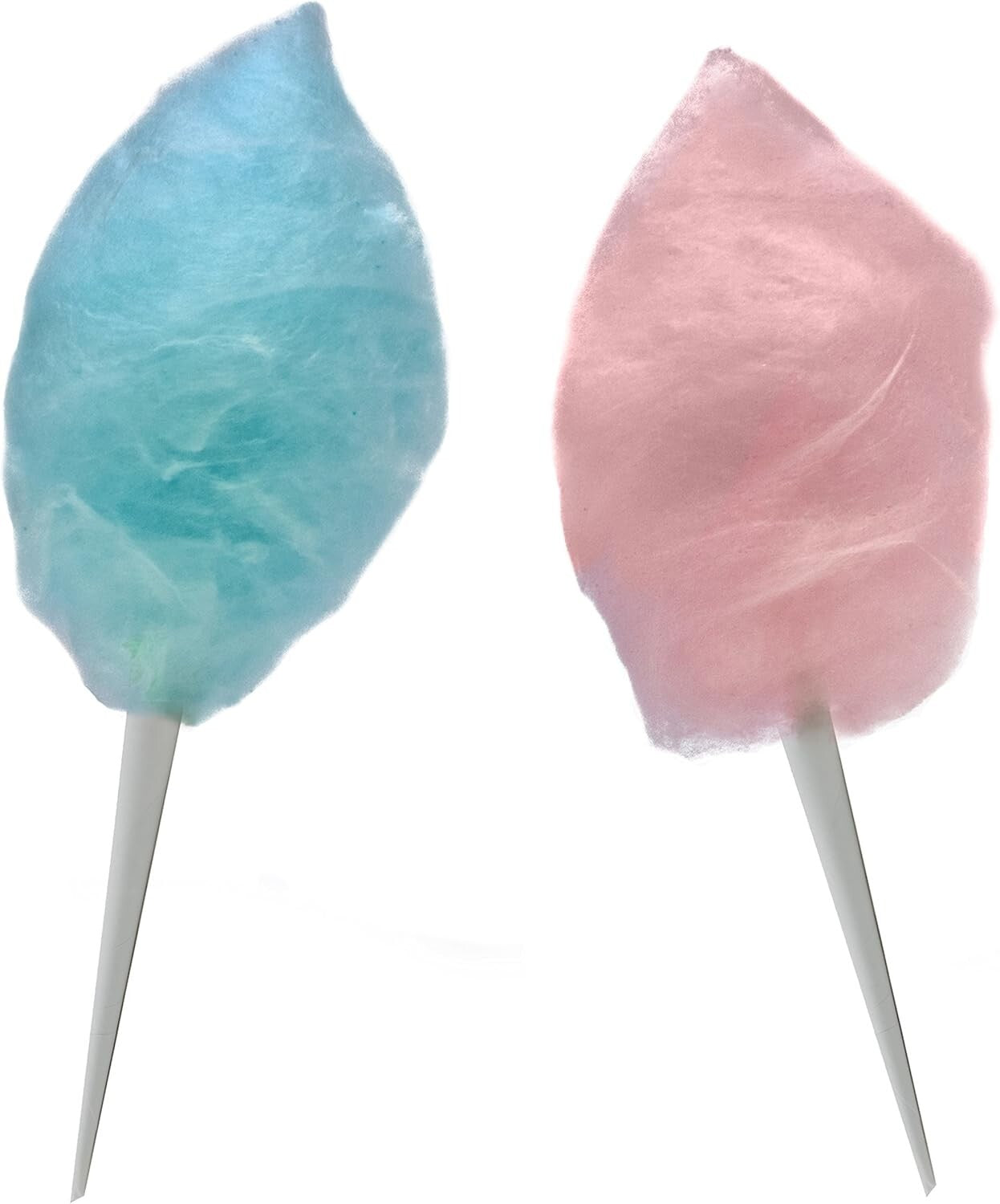 Delightful 2-Pack Cotton Candy Floss Sugar - Raspberry Blue & Strawberry