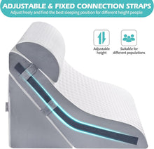 Load image into Gallery viewer, Multifunctional Bed Wedge Pillow Set - 3 Heights for Back Pain &amp; Acid Reflux