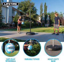 Load image into Gallery viewer, Premium Portable Tetherball System with Heavy-Duty Base for Outdoor Fun