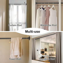 Load image into Gallery viewer, Sturdy Wall-Mounted Adjustable Curtain Rod - 29-93 Inches, Rustproof Design