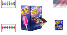 Load image into Gallery viewer, SUPER Charms Blow Pops - 7.69 lbs of Delicious Assorted Candy &amp; Gum