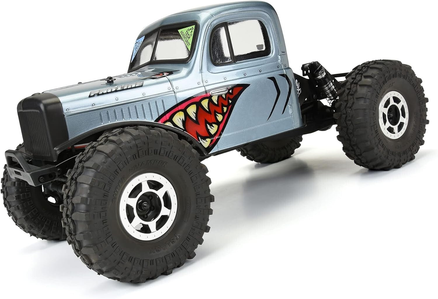 Lightweight 12.3" Crawler Body with Superior Approach Angle & Tire Clearance