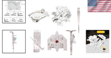 Load image into Gallery viewer, Professional Welding Measurement Tools Set: 6 Stainless Steel Gauges Included
