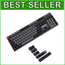 Load image into Gallery viewer, Waterproof Dolch 122 Key PBT Shine-Through Keycap Set for Mechanical Keyboards