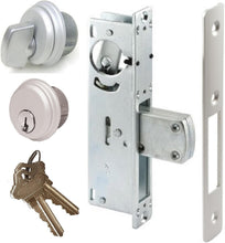 Load image into Gallery viewer, Alloy Steel Mortise Lock &amp; Cylinder Combo with Deadbolt for Commercial Security
