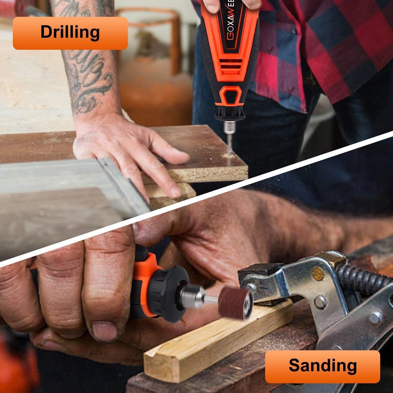 All-in-One 180 Accessories Rotary Tool Set - Perfect for Home and Craft Projects