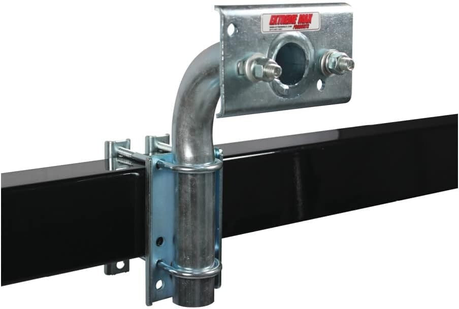 Compact Heavy-Duty Spare Tire Mount for 4, 5, 6 Lug Wheels - 2-Year Warranty