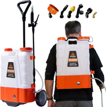 Load image into Gallery viewer, Effortless Gardening: 4 Gallon Battery Backpack Sprayer with Adjustable PSI