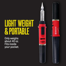 Load image into Gallery viewer, Portable 3-in-1 Butane Torch, Soldering Iron &amp; Heat Gun for Precision Crafting