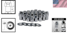 Load image into Gallery viewer, Set of 20 Chrome Cragar Mag Lug Nuts - 1/2"-20 with Center Washer, Durable Steel