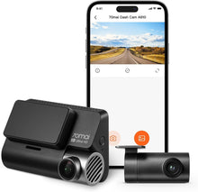 Load image into Gallery viewer, Comprehensive 4K Dash Camera System with GPS, AI Detection, and 24/7 Monitoring