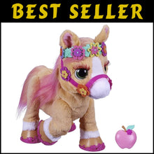 Load image into Gallery viewer, Cinnamon My Stylin’ Pony - 14-Inch Plush Toy with 26 Accessories &amp; Nighttime Fun