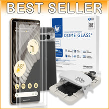 Load image into Gallery viewer, 2-Pack Whitestone Screen Protector &amp; Camera Shield with UV Lamp for Pixel 7 Pro
