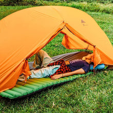 Load image into Gallery viewer, Portable and Foldable Sleeping Pad for Camping - Includes Pump Sack &amp; Repair Kit