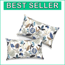 Load image into Gallery viewer, Water-Resistant 12x20 Decorative Throw Pillows - Pack of 2 for Indoor &amp; Outdoor