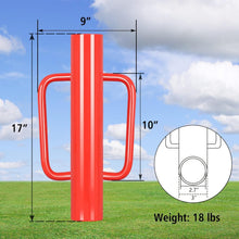 Load image into Gallery viewer, Durable 18LB T-Post Driver for Wood, Metal &amp; U-Posts - 24 inch Precision Tool