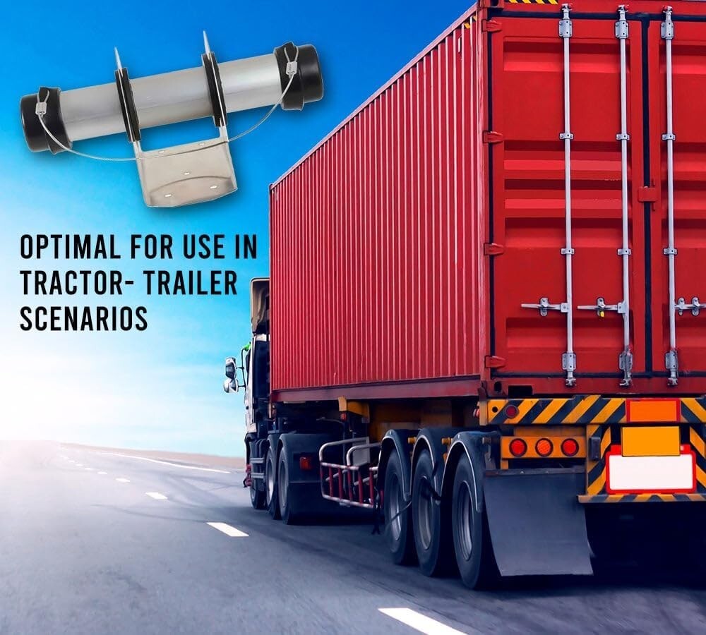 4 Pack Aluminum Trailer Document Holder - Secure Registration & Insurance Box