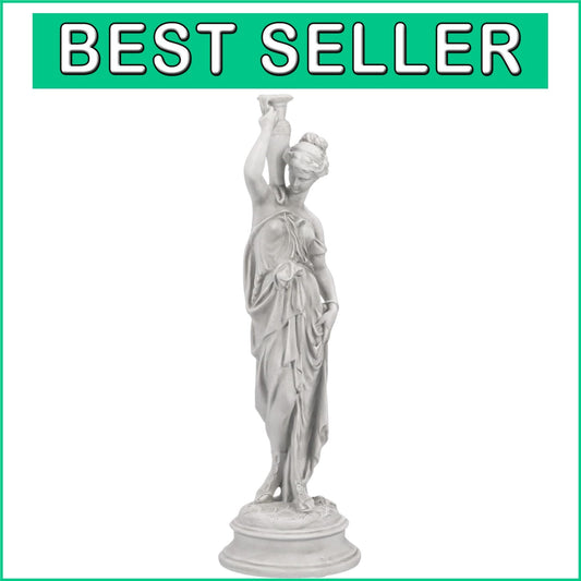 Elegant 22-Inch Dione the Water Bearer Statue - Unique Indoor/Outdoor Decor