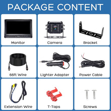 Load image into Gallery viewer, Reliable 7 Inch Wired Backup Camera - 1080P HD Night Vision for Trucks &amp; RVs