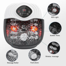 Load image into Gallery viewer, Spa-Quality Foot Massager with Adjustable Heat &amp; Epsom Salt - Family Friendly