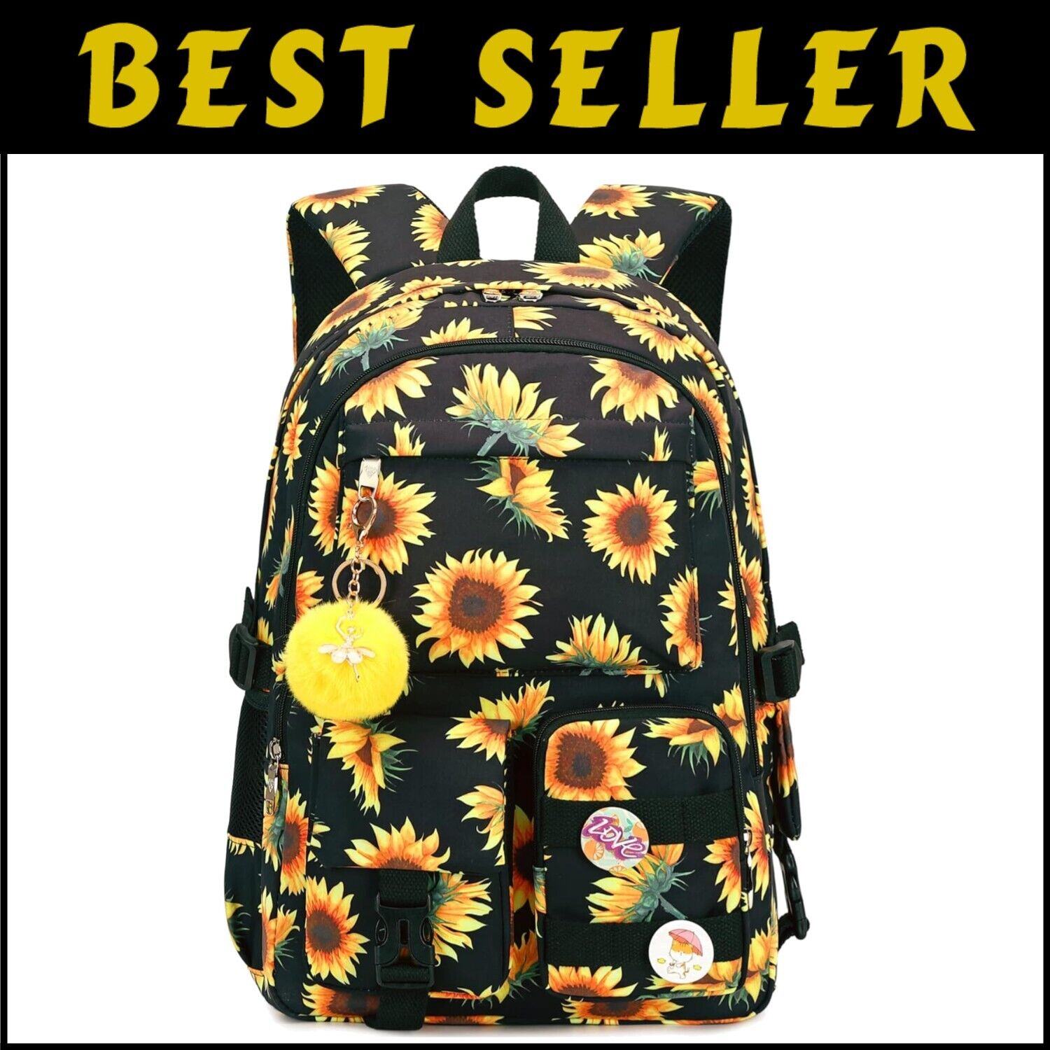 Cute 3-Piece 15.6 Inch Laptop Backpack Set for Teens - Stylish & Functional