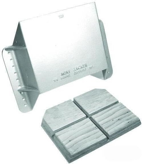Upgrade Your Boating: Clamp Style 35 HP Outboard Motor Jack Plate - 4" Height