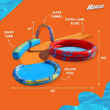 Load image into Gallery viewer, Cyclone Splash Park: 3-in-1 Inflatable Water Slide &amp; Pool for Kids Fun